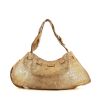 Miu Miu handbag in golden brown leather - 360 thumbnail