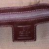 Fendi handbag in brown logo canvas and brown leather - Detail D3 thumbnail