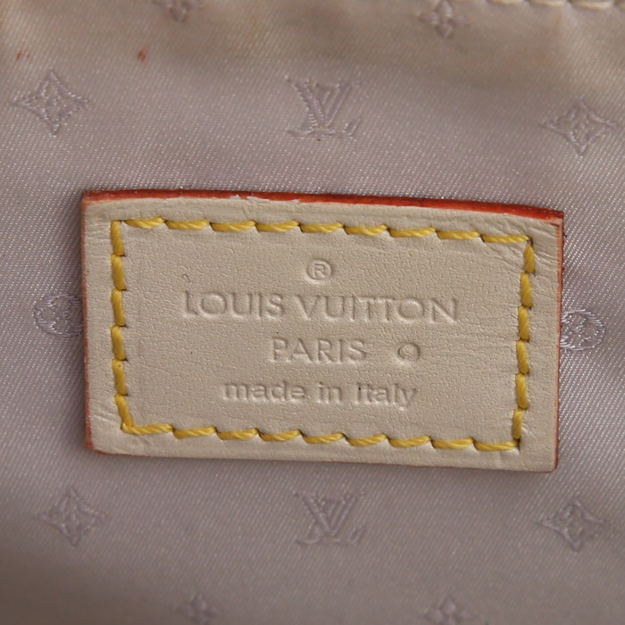 Bolso de mano Louis Vuitton L'Ingénieux en cuero suhali blanco - Detail D3