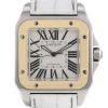 Cartier Santos-100 watch in gold and stainless steel Ref:  2656 Circa  2000 - 00pp thumbnail
