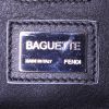 Borsa Fendi Baguette in pelle nera con motivo - Detail D3 thumbnail