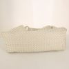 Bottega Veneta Sloane handbag in off-white braided leather - Detail D4 thumbnail