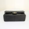 Chanel Timeless jumbo handbag in black grained leather - Detail D5 thumbnail