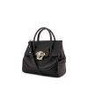 Versace shoulder bag in black leather - 00pp thumbnail