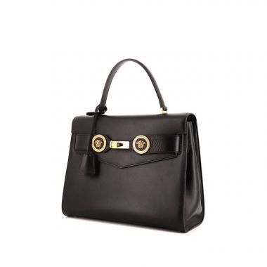 Sac à main Versace Icone en cuir noir