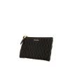 Miu Miu pouch in black quilted leather - 00pp thumbnail