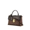Louis Vuitton One Handle shoulder bag in brown monogram canvas and black leather - 00pp thumbnail