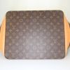 Borsa da viaggio Louis Vuitton Marin - Travel Bag in tela monogram marrone e pelle naturale - Detail D4 thumbnail