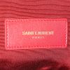 Pochette Saint Laurent en cuir rouge - Detail D3 thumbnail