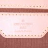 Bolso de fin de semana Louis Vuitton Carryall en lona Monogram revestida marrón y cuero natural - Detail D3 thumbnail