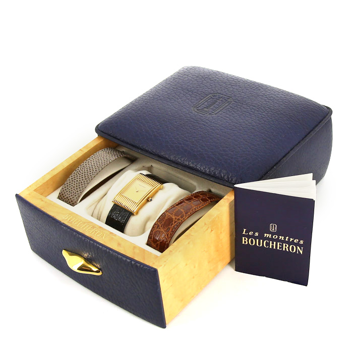 Boucheron Reflet watch in yellow gold Circa  2000