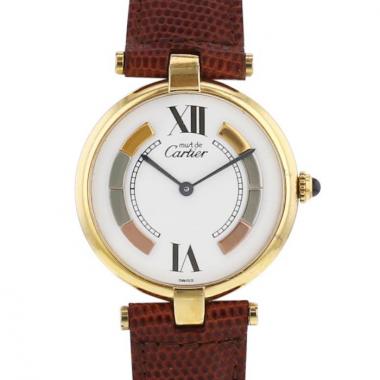 Reloj Cartier Must De Cartier de plata dorada Circa  1990