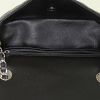 Chanel Timeless small shoulder bag in black quilted grained leather - Detail D2 thumbnail