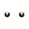 Cartier Amulette earrings in pink gold,  onyx and diamonds - 00pp thumbnail
