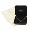 Chopard Happy Diamonds necklace in white gold and diamond - Detail D2 thumbnail