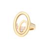 Chopard Happy Spirit ring in yellow gold and diamond - 00pp thumbnail