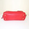 Celine Vintage handbag in red leather - Detail D4 thumbnail