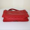 Chanel Boy shoulder bag in red leather - Detail D5 thumbnail