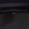 Saint Laurent Kate handbag/clutch in black leather - Detail D2 thumbnail