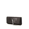 Saint Laurent Kate handbag/clutch in black leather - 00pp thumbnail
