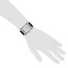 Hermes Cape Cod  size XL watch in stainless steel Ref:  CD6.710 Circa  2000 - Detail D1 thumbnail