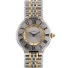 Reloj Cartier Must 21 de acero y oro chapado Ref :  1340 Circa  1990 - 00pp thumbnail