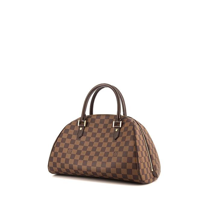 Louis Vuitton Ribera MM Damier Ebene Shoulder Tote Bag
