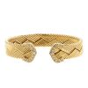 Bracciale aperto Cartier C de Cartier in oro giallo - 00pp thumbnail