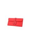 Hermes Jige pouch in red epsom leather - 00pp thumbnail