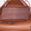 Borsa a tracolla Hermes Jypsiere in pelle togo gold - Detail D2 thumbnail