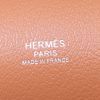 Borsa a tracolla Hermes Jypsiere in pelle togo gold - Detail D3 thumbnail