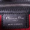 Dior Lady Dior handbag in black leather cannage - Detail D4 thumbnail