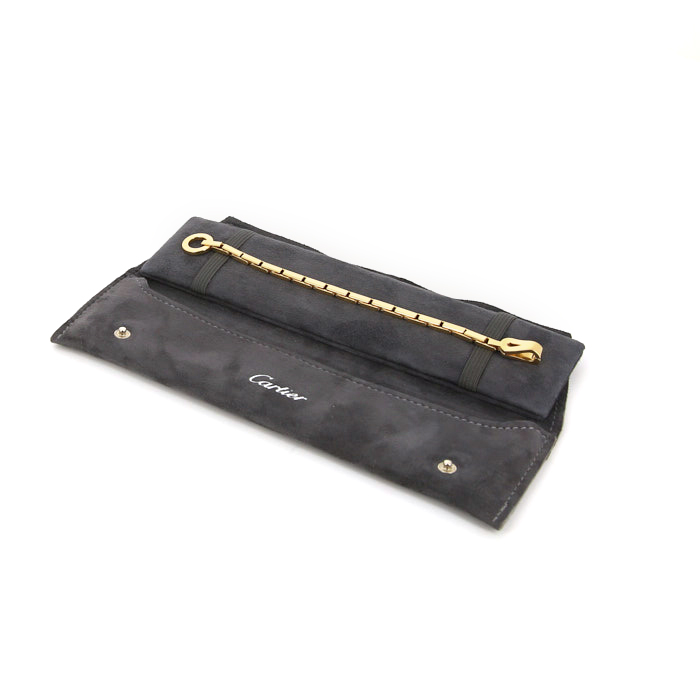 Bracelet Cartier Agrafe en or jaune - Detail D2