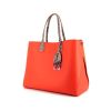 Shopping bag Dior Dior Addict cabas in pelle arancione - 00pp thumbnail