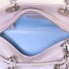 Borsa Dior Lady Dior modello medio in pelle cannage grigia - Detail D3 thumbnail