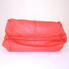 Bolso de mano Bottega Veneta Brick en cuero trenzado rojo - Detail D4 thumbnail