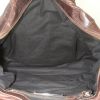 Borsa ventiquattrore Balenciaga Work in pelle marrone - Detail D2 thumbnail