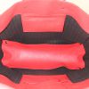 Balenciaga Papier A4 shopping bag in red quilted leather - Detail D2 thumbnail