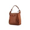 Balenciaga Day bag worn on the shoulder or carried in the hand in brown leather - 00pp thumbnail