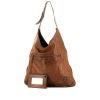 Balenciaga Day bag worn on the shoulder or carried in the hand in brown leather - 00pp thumbnail