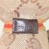Gucci Teddy Bear in brown and taupe monogram canvas - Detail D1 thumbnail