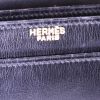 Borsa a tracolla Hermès Quito Ii in pelle box nera - Detail D3 thumbnail