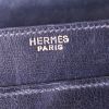 Sac bandoulière Hermès Palonnier en cuir box noir - Detail D3 thumbnail