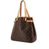 Louis Vuitton shopping bag in monogram canvas and natural leather - 00pp thumbnail