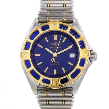 Montre Breitling Callistino en or et acier Vers  1990