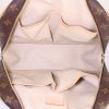 Louis Vuitton Trouville handbag in brown monogram canvas and natural leather - Detail D2 thumbnail