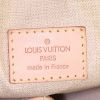 Borsa Louis Vuitton Trouville in tela monogram marrone e pelle naturale - Detail D3 thumbnail