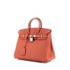Hermes Birkin 25 cm handbag in Rose Tea togo leather - 00pp thumbnail