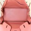 Hermes Birkin 25 cm handbag in Rose Tea togo leather - Detail D2 thumbnail