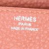 Bolso de mano Hermes Birkin 25 cm en cuero togo Rose Tea - Detail D3 thumbnail